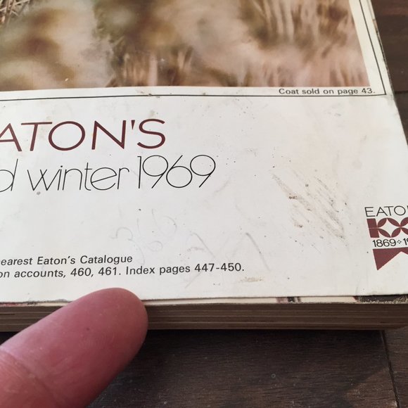 Eaton's Fall and Winter 1969 Catalog Canada *Missing Pages* - Picture 3 of 12
